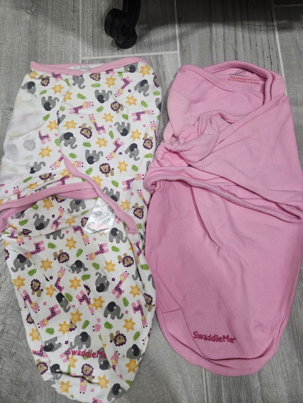 SwaddleMe Pink & Multi Animal Print Infant Swaddle Set
